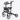 VOCIC Carbon Rollator Faltbar und leicht mit Sitz, Z75